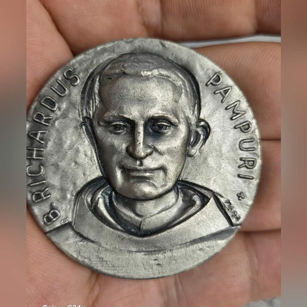 Médaille Vaticane de Saint Richard Pampuri de l'Ordre Hospitalier de Saint Jean